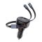 Автомобільна зарядка Baseus Enjoyment Pro Car Charger C + Retractable Type-C and Lightning 60W (C00057802111-0) Cluster