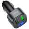 АЗУ FM модулятор HOCO E67 QC3.0 Черный