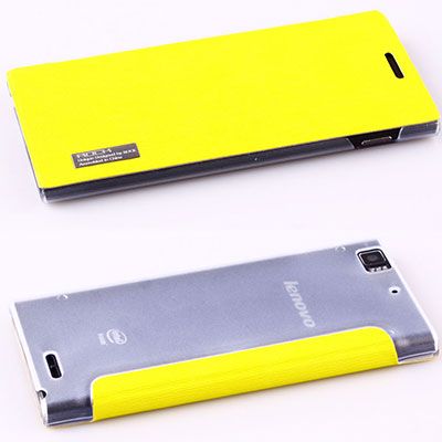 Чехол для Lenovo K900 Rock Elegant Yellow