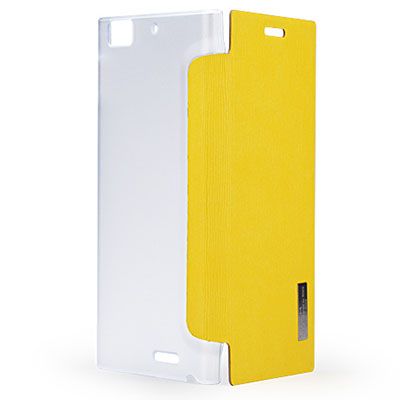 Чехол для Lenovo K900 Rock Elegant Yellow