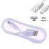 Кабель для заряджання USB to MicroUSB 1.0 м White