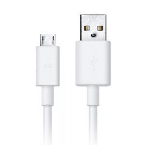 Кабель для передачі даних MicroUSB білий