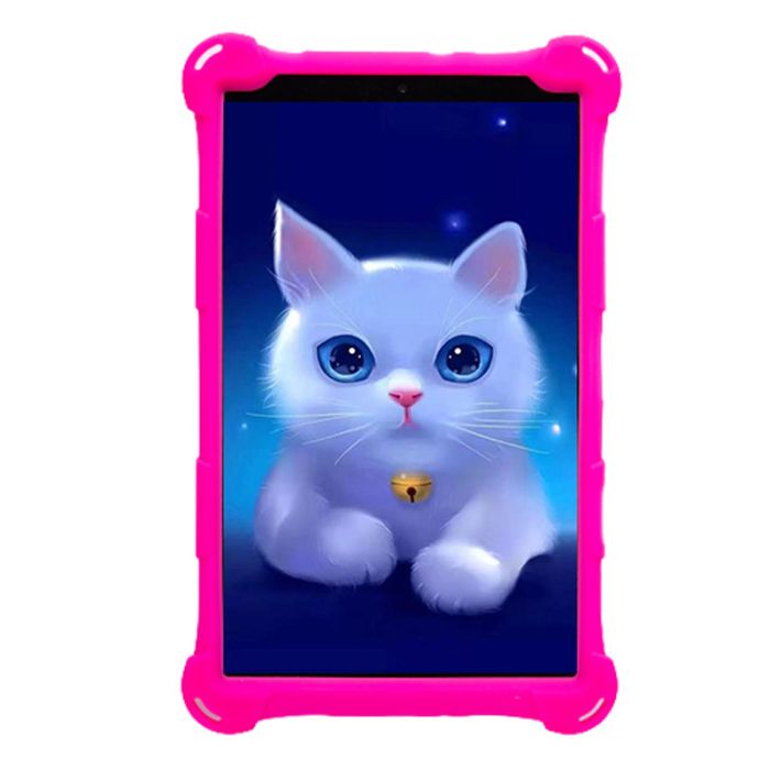 Чохол Silicon Popit Samsung Tab A 8.0 T295 T290 Hotpink