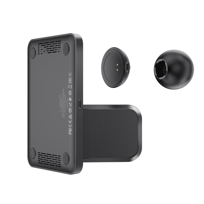 Бездротова зарядка HOCO CW33 Ultra Charge 3in1 Чорний